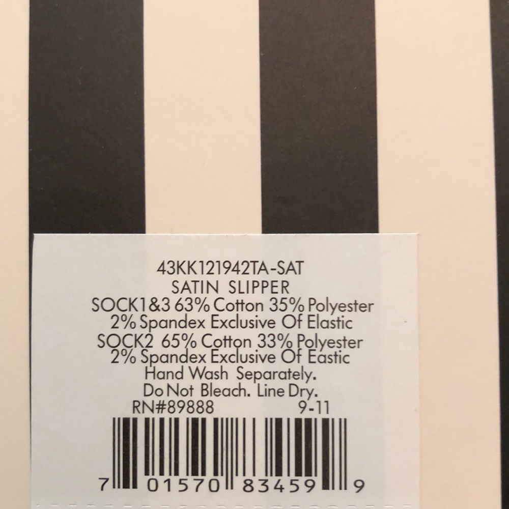 NEW  -  Kate Spade  Socks - Picture 7 of 7